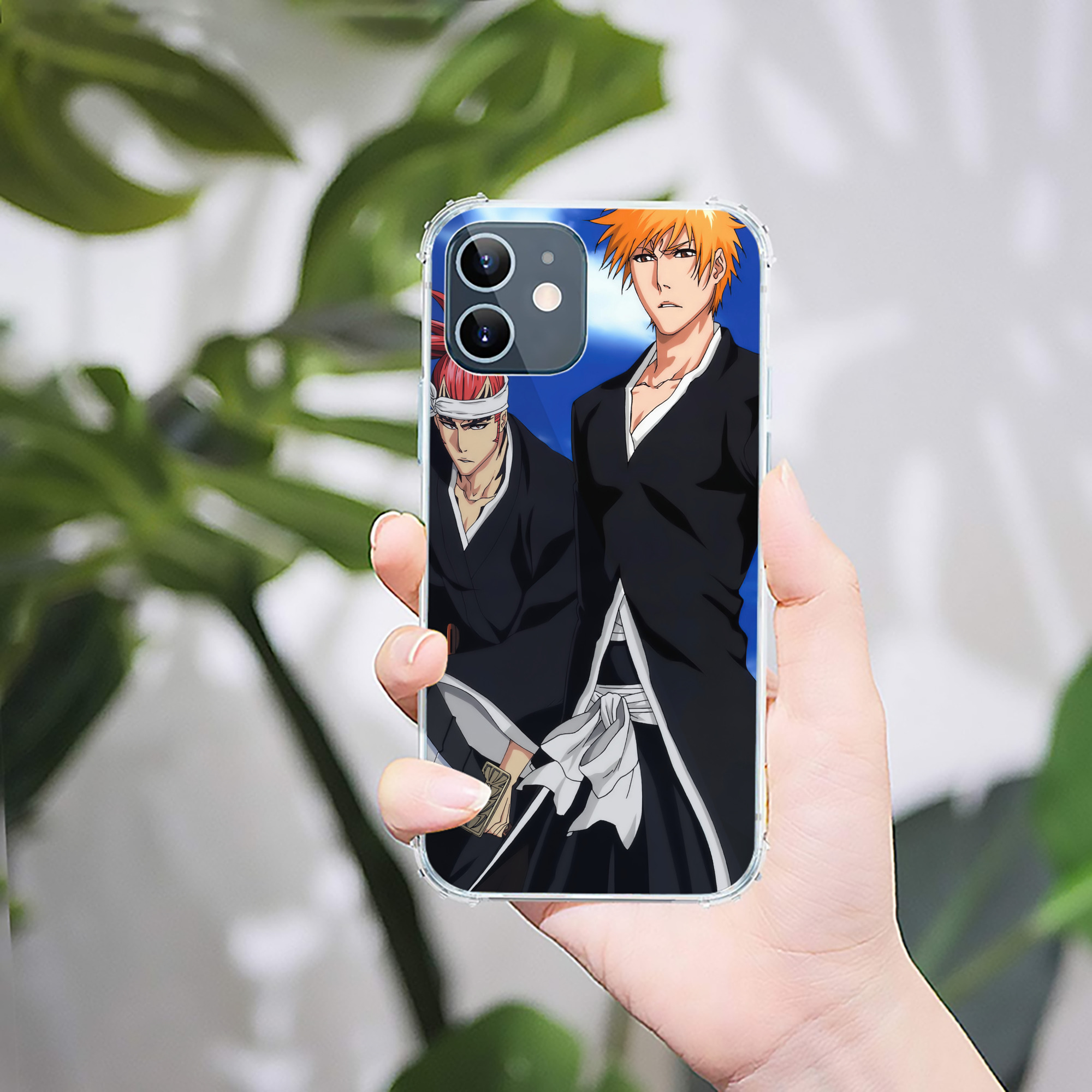 （画像用） ブリーチ BLEACH 【iPhone 12シリーズ対応】透明スマホケース（クリアソフトケース）